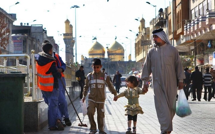 ۱۱۰ نفر از نیروهای شهرداری تهران مشغول خدمات‌رسانی در کاظمین هستند