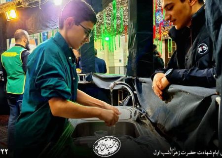 اجتماع ۱۰ هزار نفری فاطمیون در خیابان شوش تهران